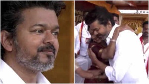Thalapathy Vijay Overcome with Emotion as Fans Mob Him at Madurai Event; Future in Politics Looms