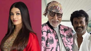 Aishwarya Rai Lauds Rajinikanth's Humility, Draws Parallels to Amitabh Bachchan's Legendary Status