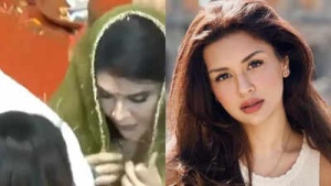 Jacqueline Fernandez, Avneet Kaur Caught in Crowd Surge at Lalbaugcha Raja Pandal During Ganesh Chaturthi – Viral Video Shows Difficult Exit
