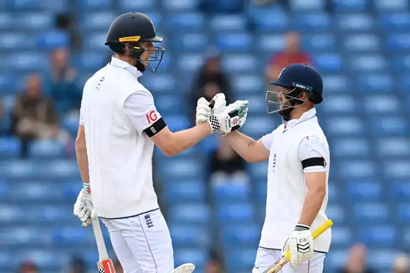 England's openers set the stage for a memorable win.