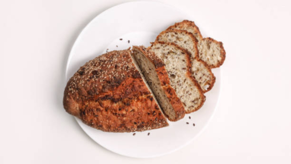 Loaves of bread made with potassium bromate