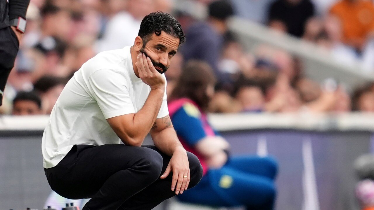 Manchester United manager Ruben Amorim